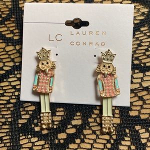 Lauren Conrad Nutcracker Earrings new SOLD OUT